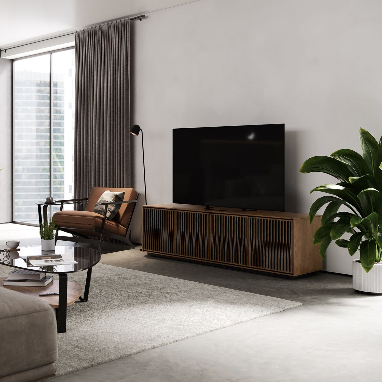 BDI ELEMENTS MEDIA + STORAGE CABINET