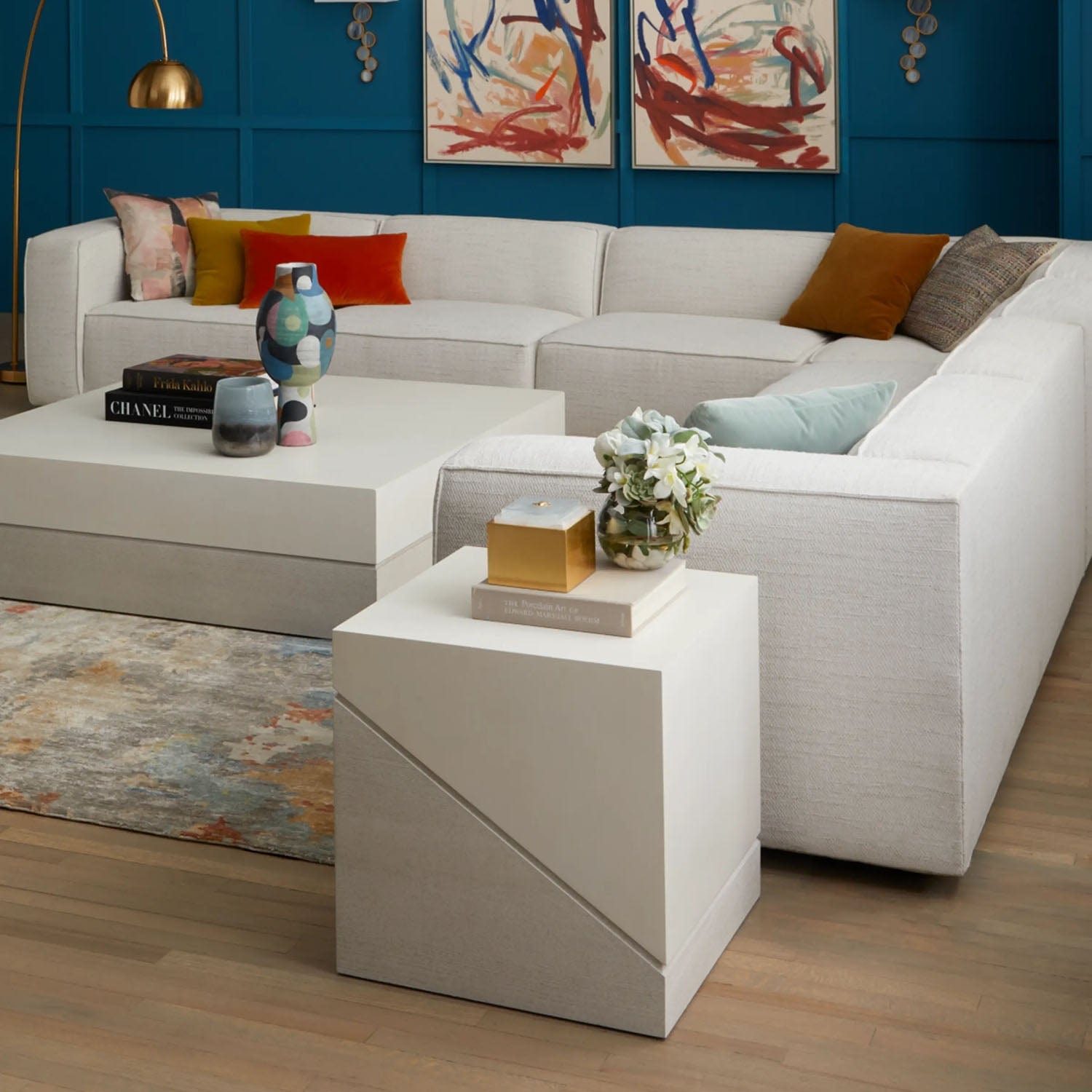 BERNHARDT ELLISON SIDE TABLE