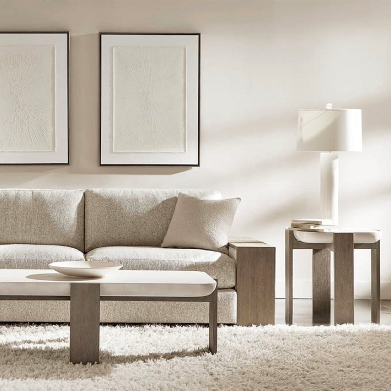 BERNHARDT GOODING SIDE TABLE