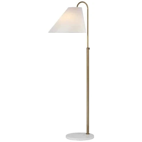VISUAL COMFORT KINSLEY FLOOR LAMP Soft Brass