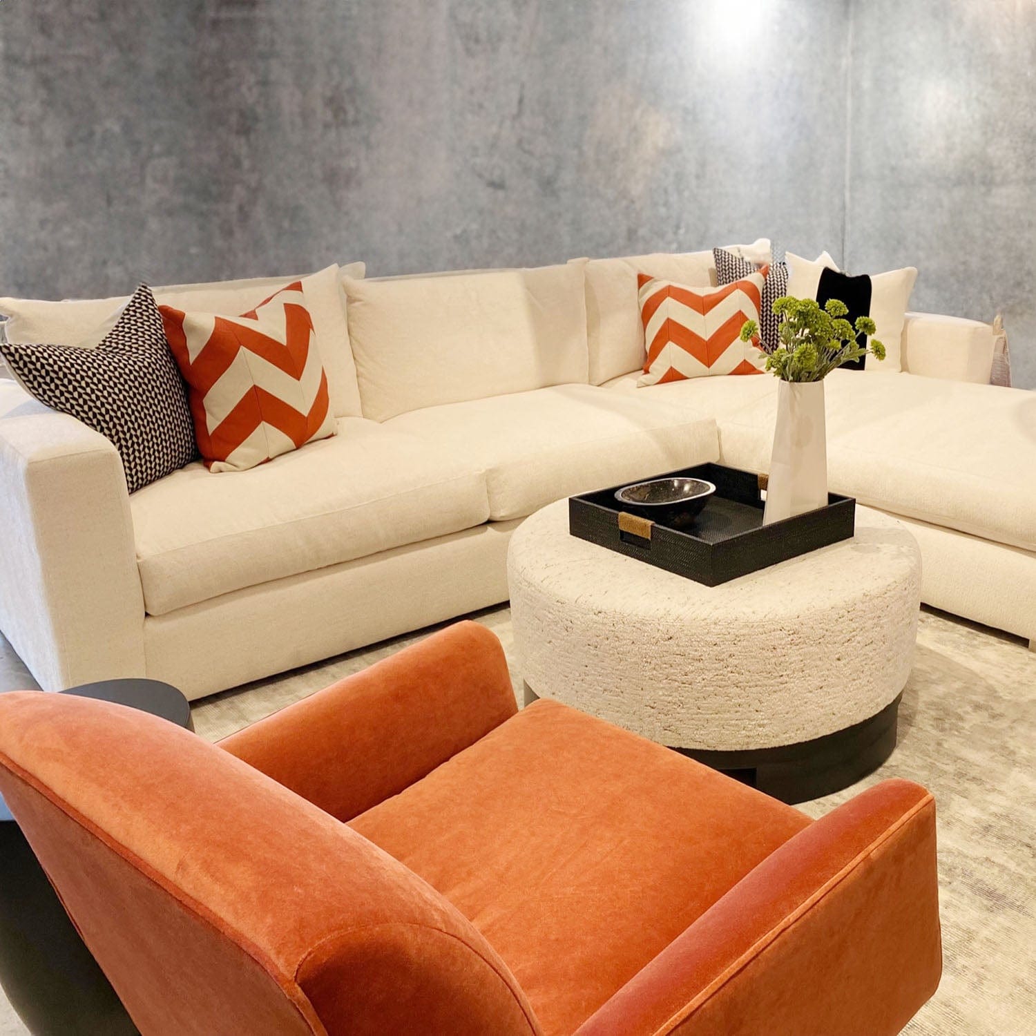 LEE INDUSTRIES LOPEZ OTTOMAN