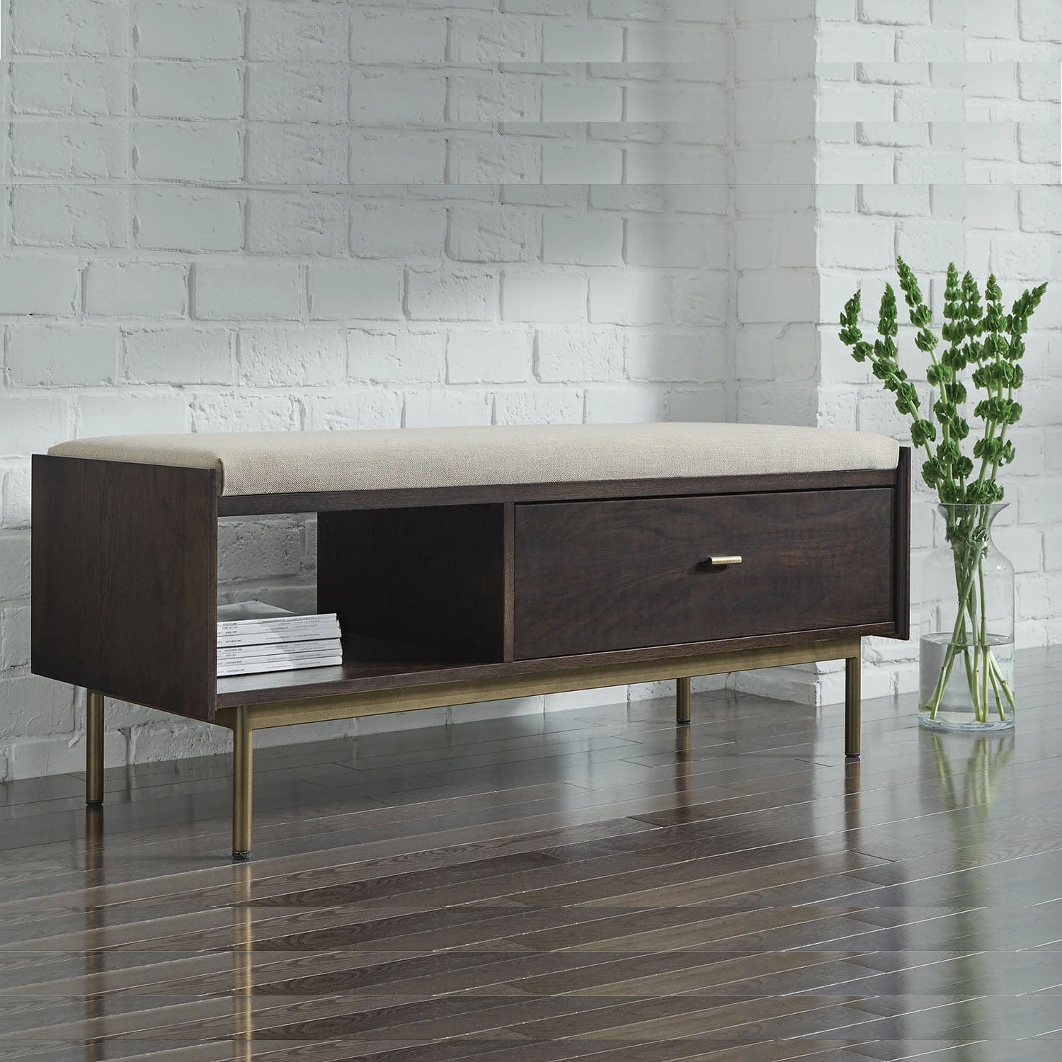 WEST BROTHERS FURNITURE STRADA STORAGE BENCH
