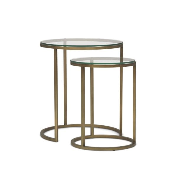 MITCHELL GOLD + BOB WILLIAMS BASSEY NESTING ACCENT TABLE
