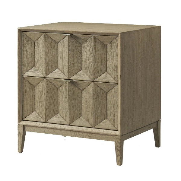 Small Holloway Side Table in Brushed Light Oak