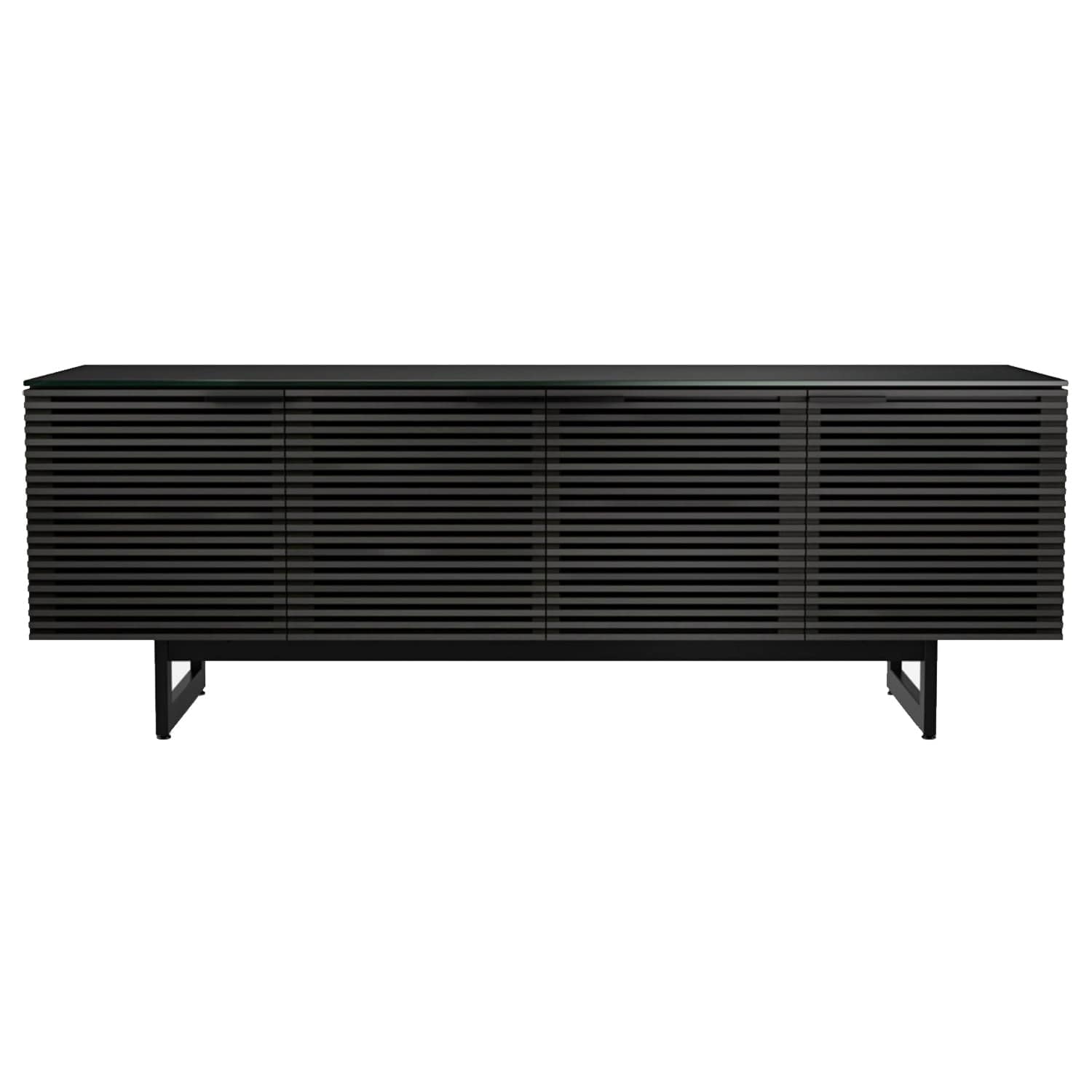 BDI CORRIDOR ENTERTAINMENT CONSOLE Ash Charcoal