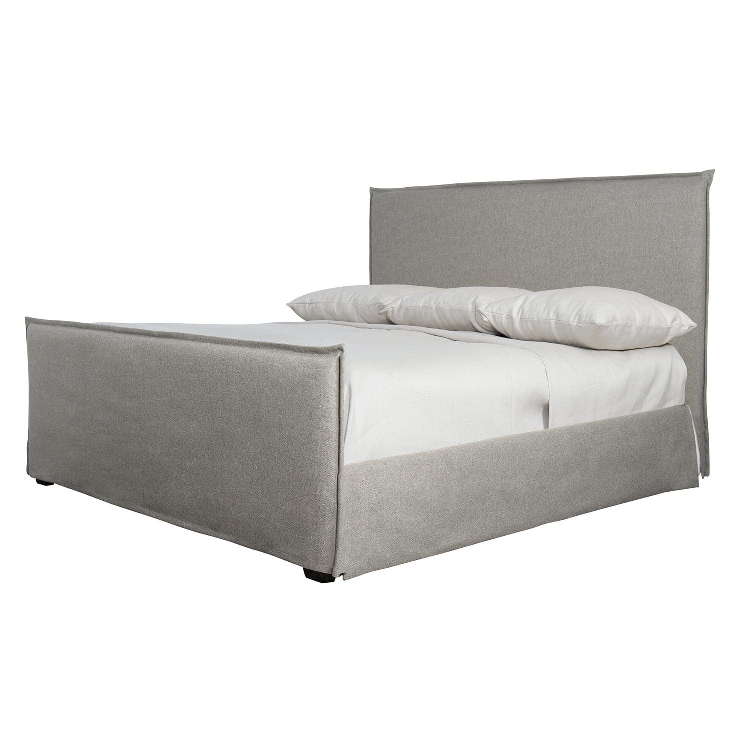 BERNHARDT GERSTON SLIPCOVERED BED