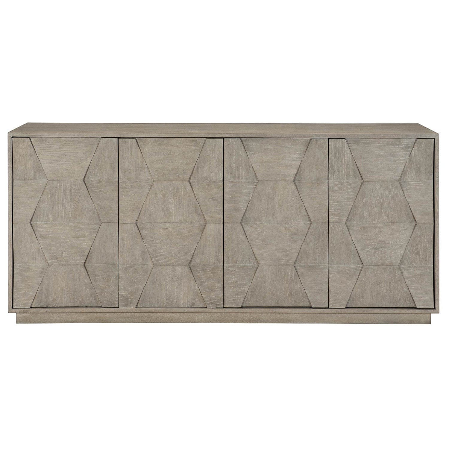 BERNHARDT LINEA BUFFET Cerused Greige