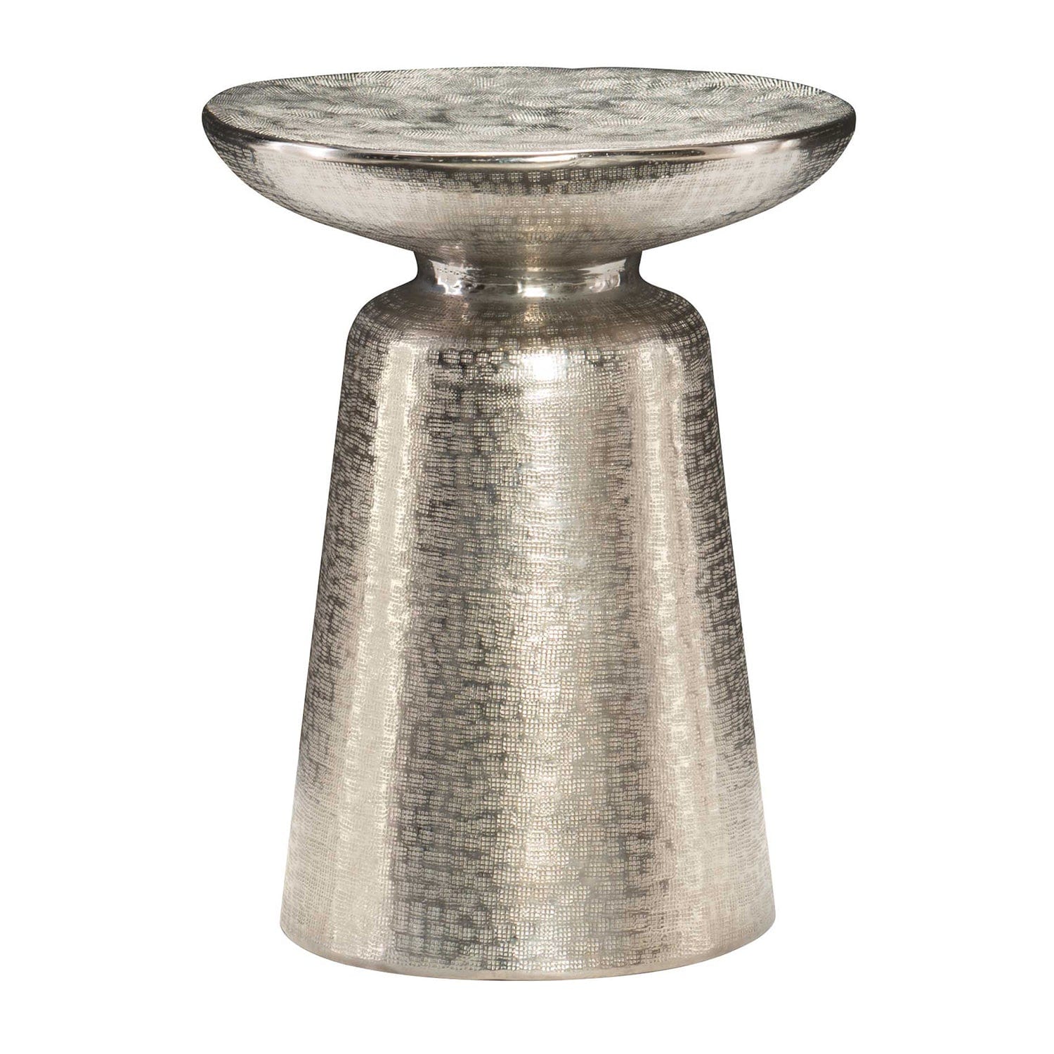 BERNHARDT LORRAINE ROUND CHAIRSIDE TABLE