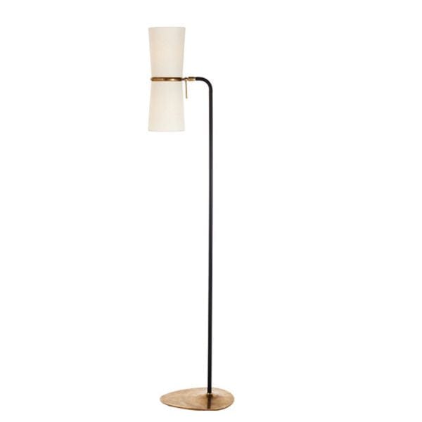 VISUAL COMFORT CLARKSON FLOOR LAMP Black