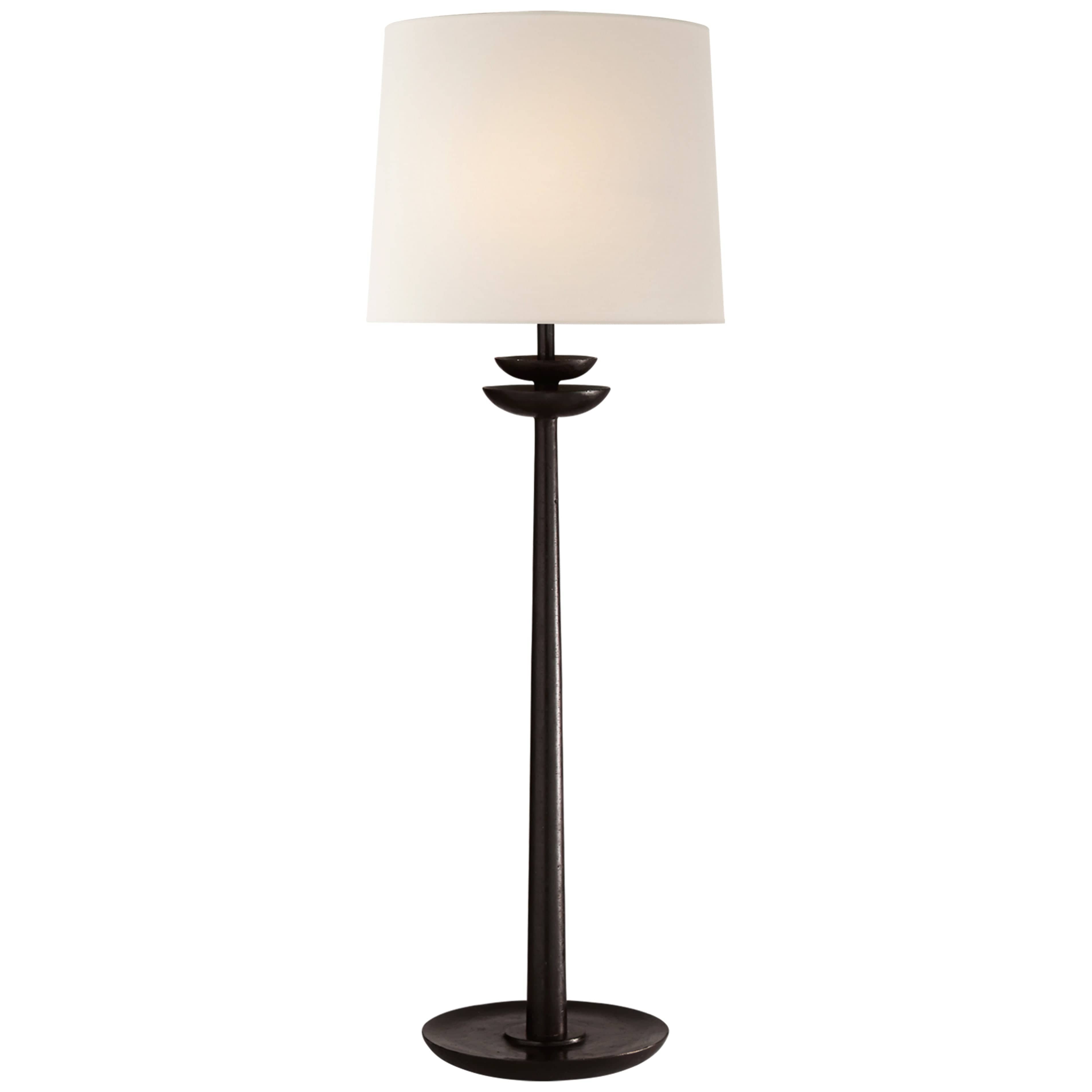 VISUAL COMFORT BEAUMONT BUFFET LAMP Aged Iron