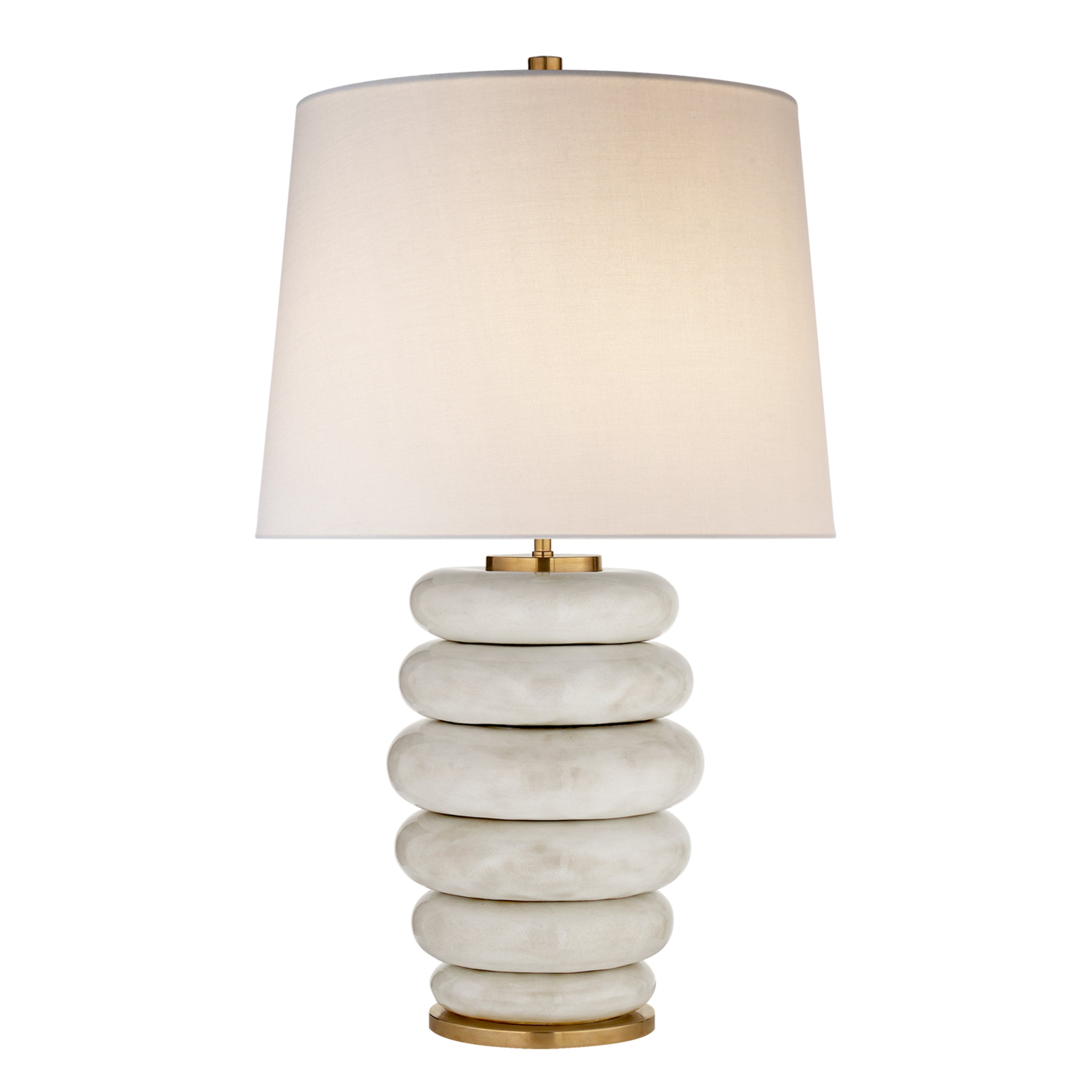 VISUAL COMFORT PHOEBE LAMP Antique White