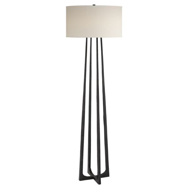 VISUAL COMFORT SCALA HAND-FORGED FLOOR LAMP Aged Iron