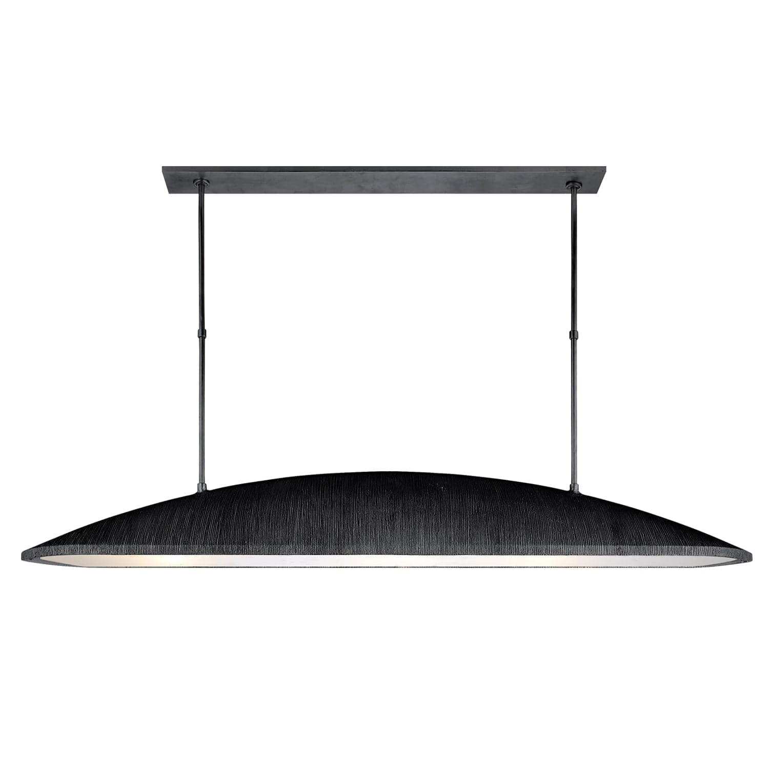 VISUAL COMFORT UTOPIA LARGE LINEAR PENDANT Aged Iron