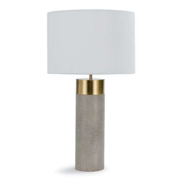 REGINA ANDREW DESIGN HARLOW SHAGREEN CYLINDER LAMP