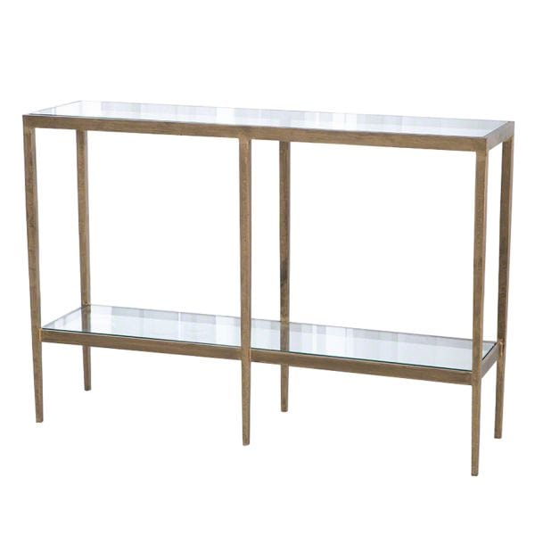 GLOBAL VIEWS LAFORGE CONSOLE Antique Gold