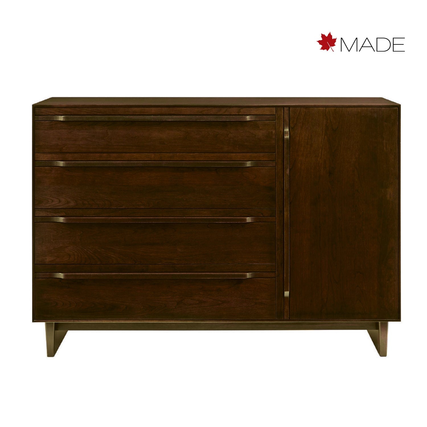 WEST BROTHERS FURNITURE CAMBER DOOR DRESSER