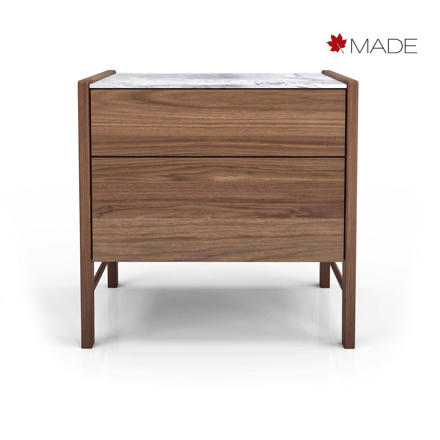 HUPPE FRIDA 2 DRAWER NIGHTSTAND