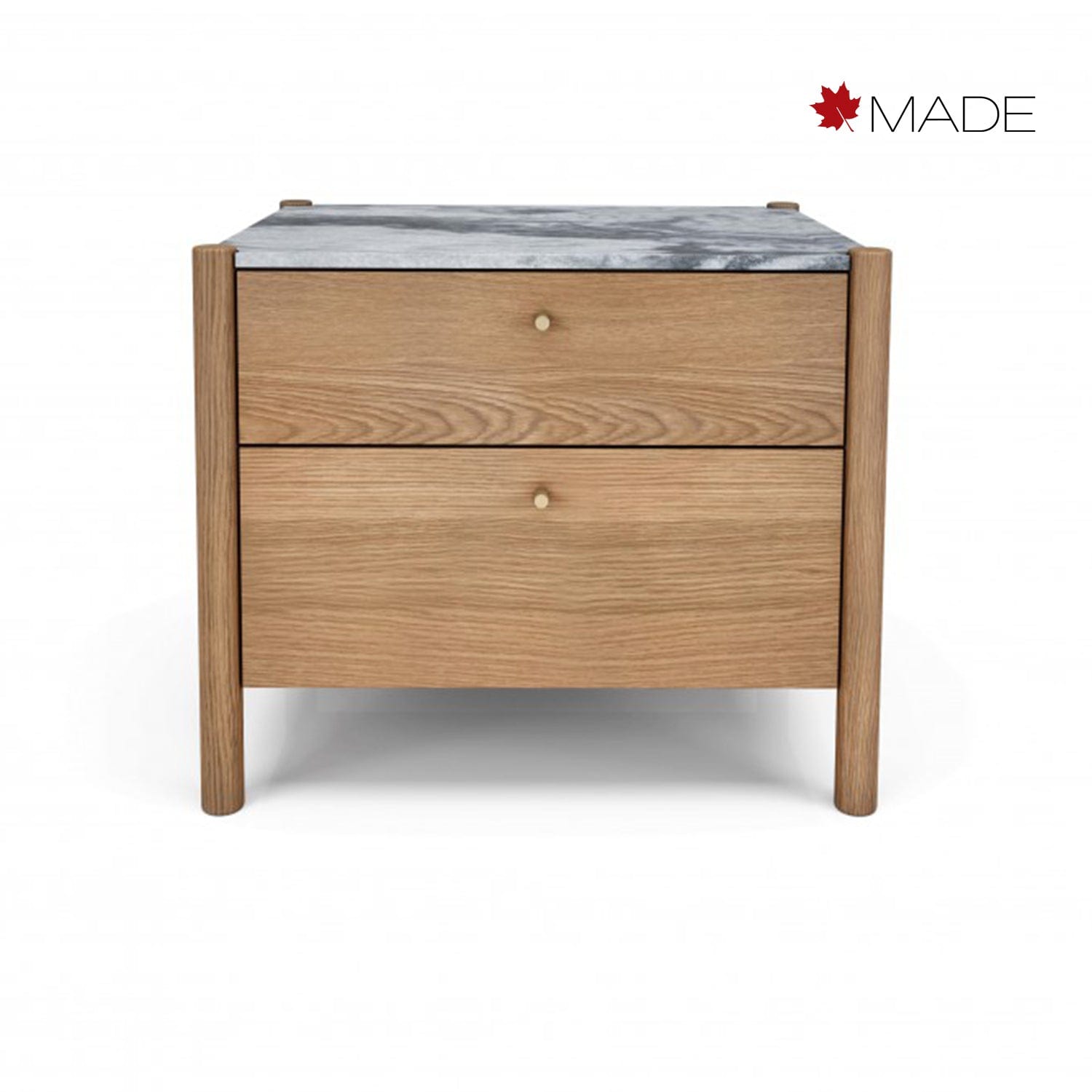 HUPPE JULES 2 DRAWER NIGHTSTAND