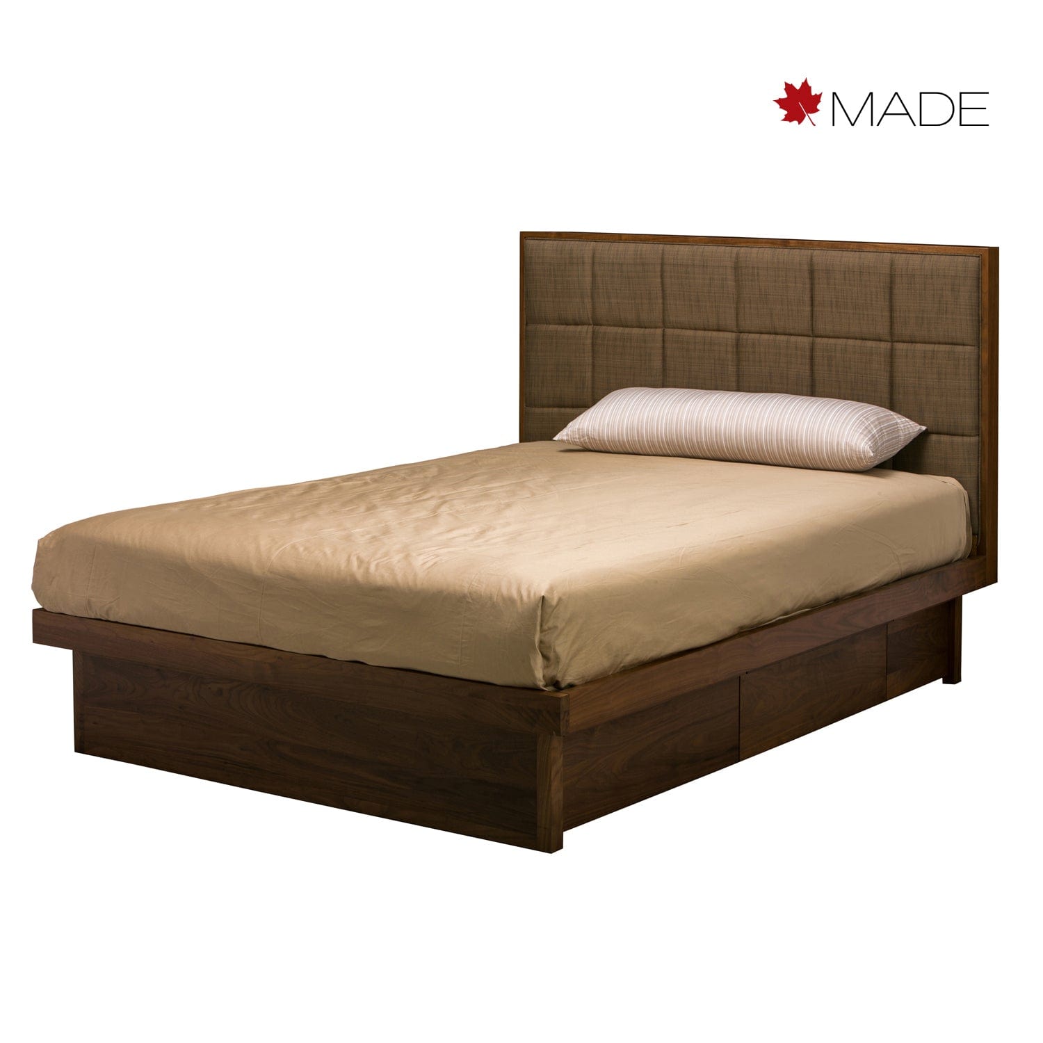 WEST BROTHERS FURNITURE SERRA UPHOLSTERED BED WITH DRAWERS