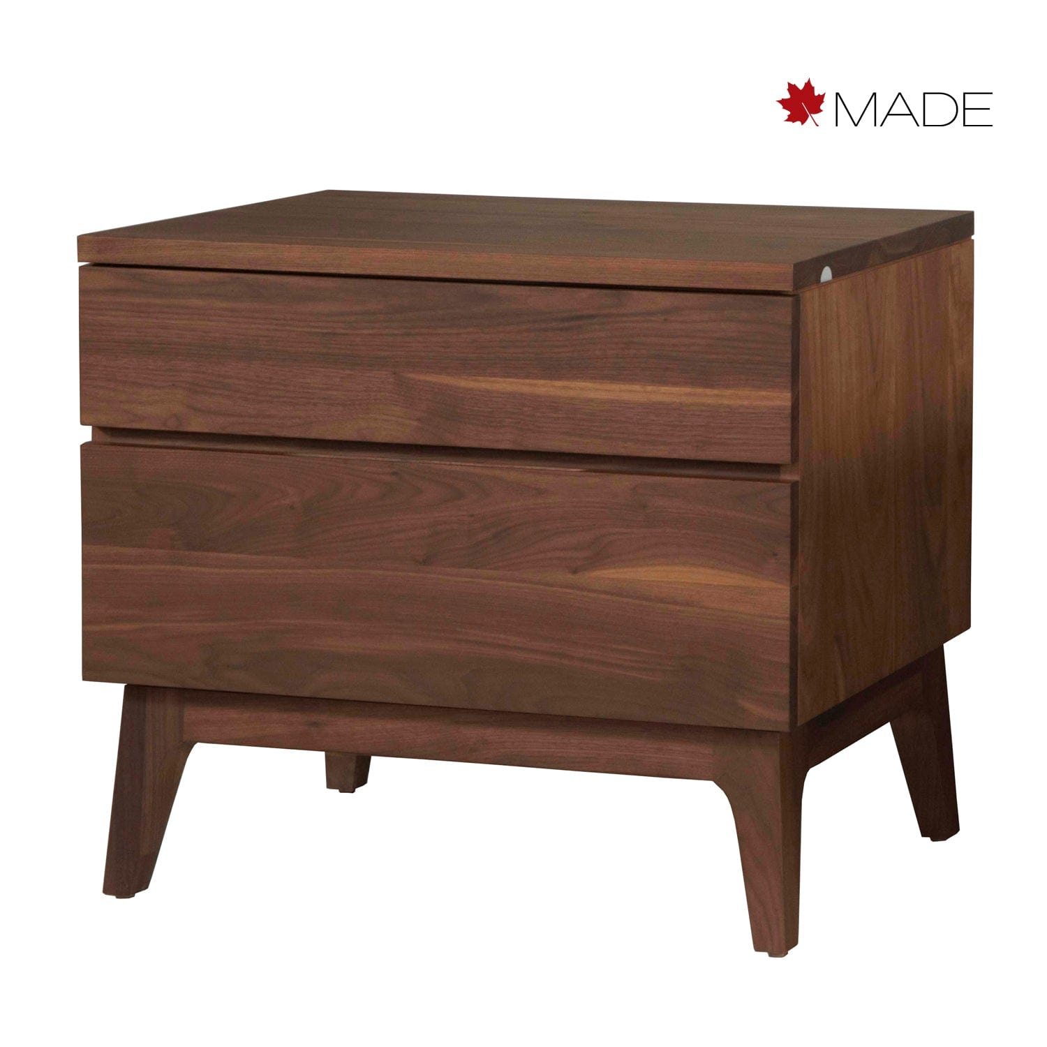 WEST BROTHERS FURNITURE SERRA 2 DRAWER BEDSIDE CHEST