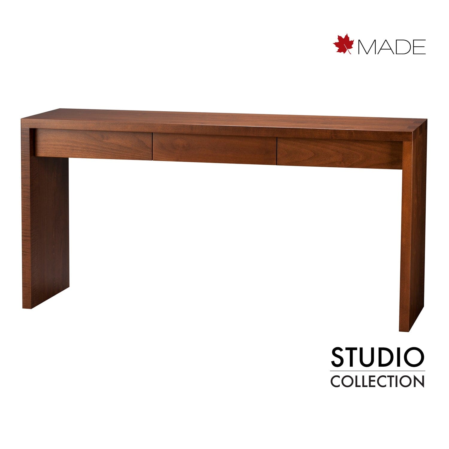 ONCE A TREE FURNITURE SOHO SOFA TABLE WITH DRAWERS