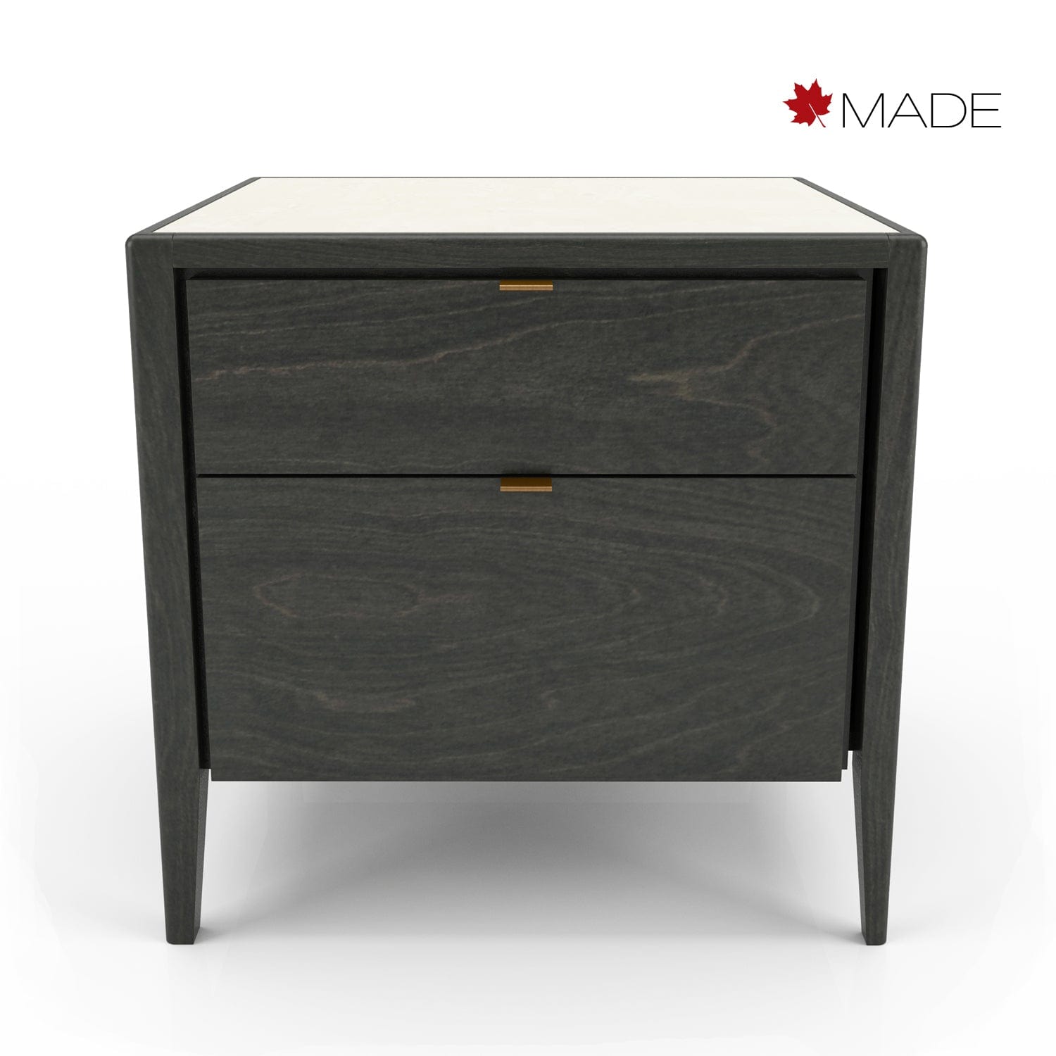 HUPPE WINSTON 2 DRAWER NIGHT TABLE