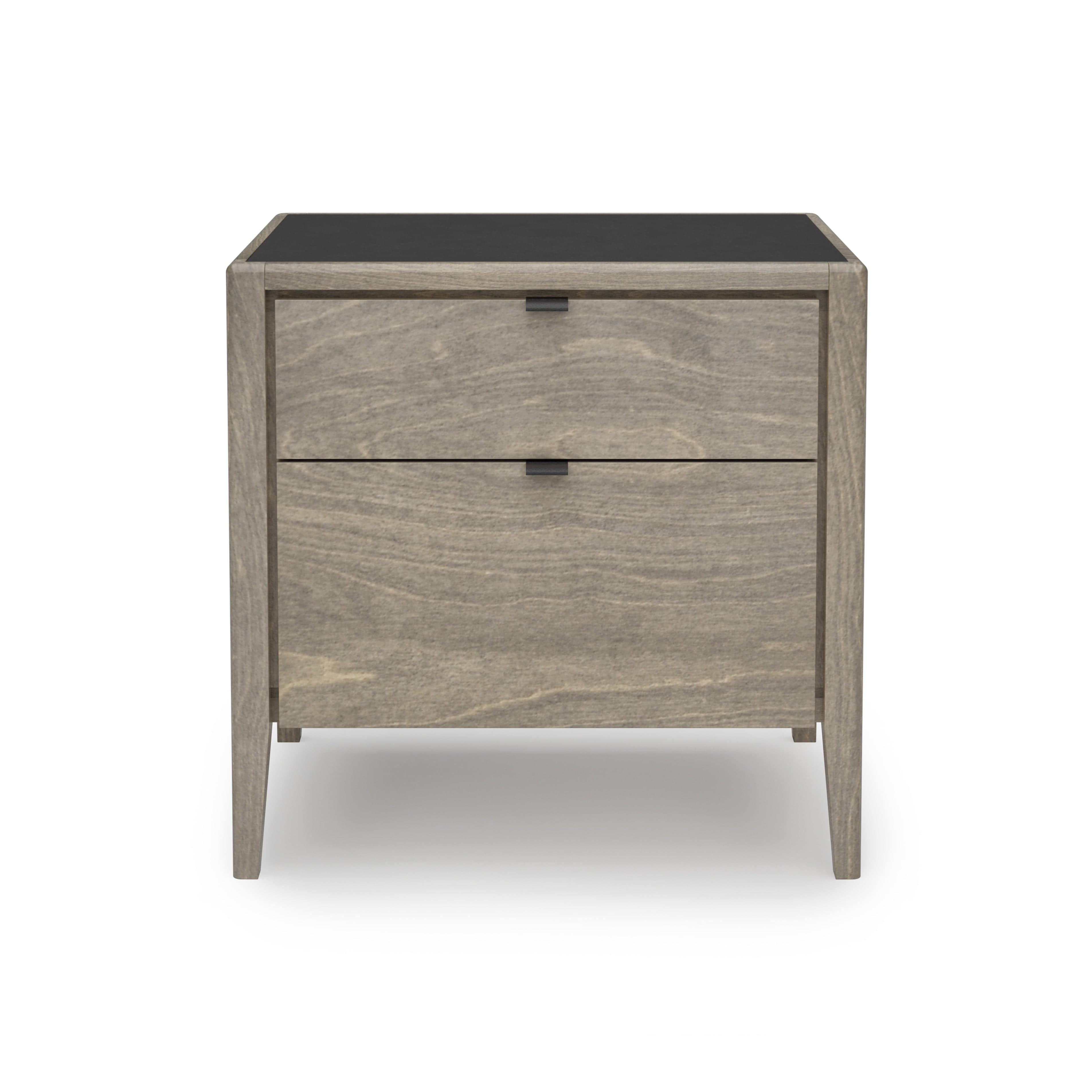 HUPPE EDMOND 2 DRAWER NIGHTSTAND