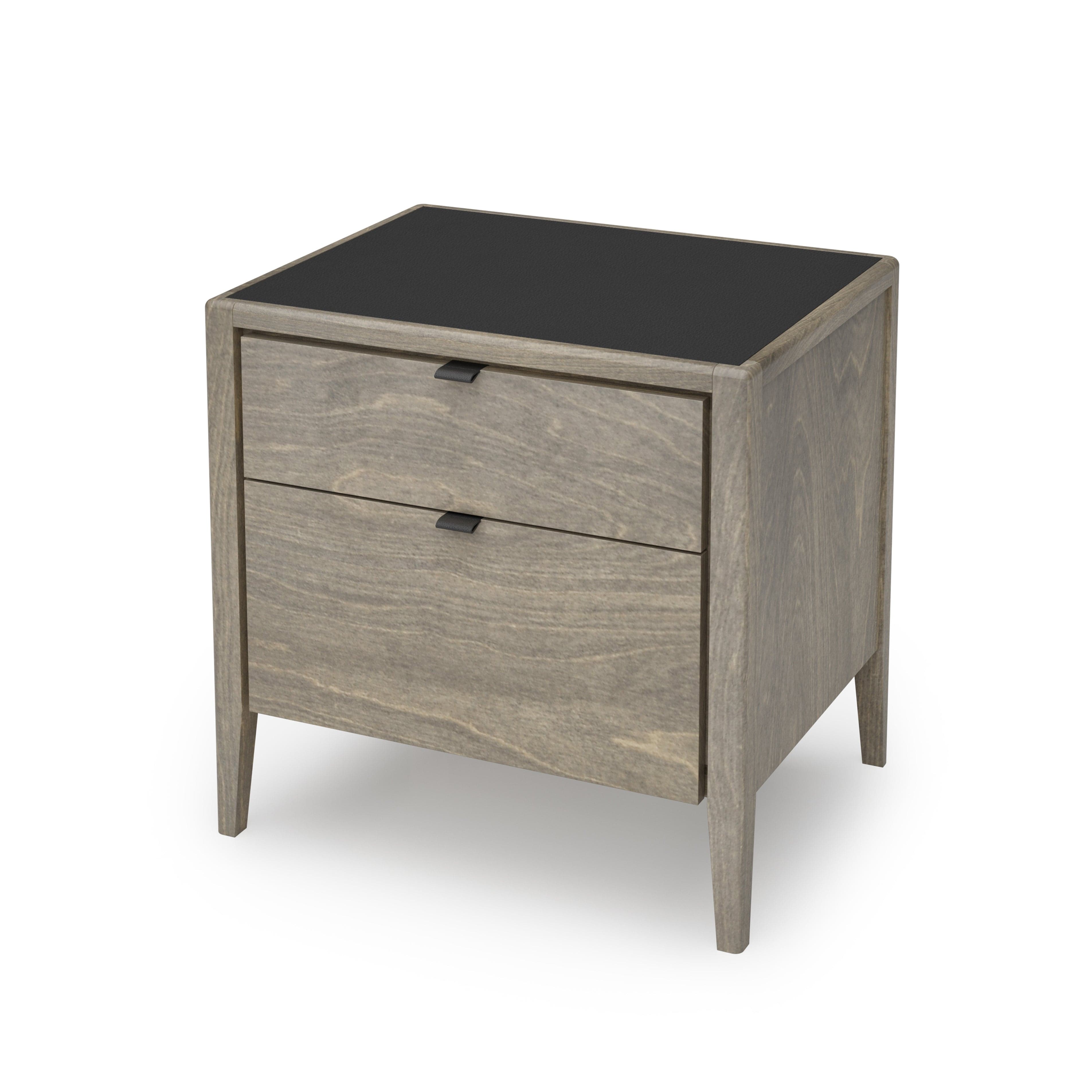 HUPPE EDMOND 2 DRAWER NIGHTSTAND