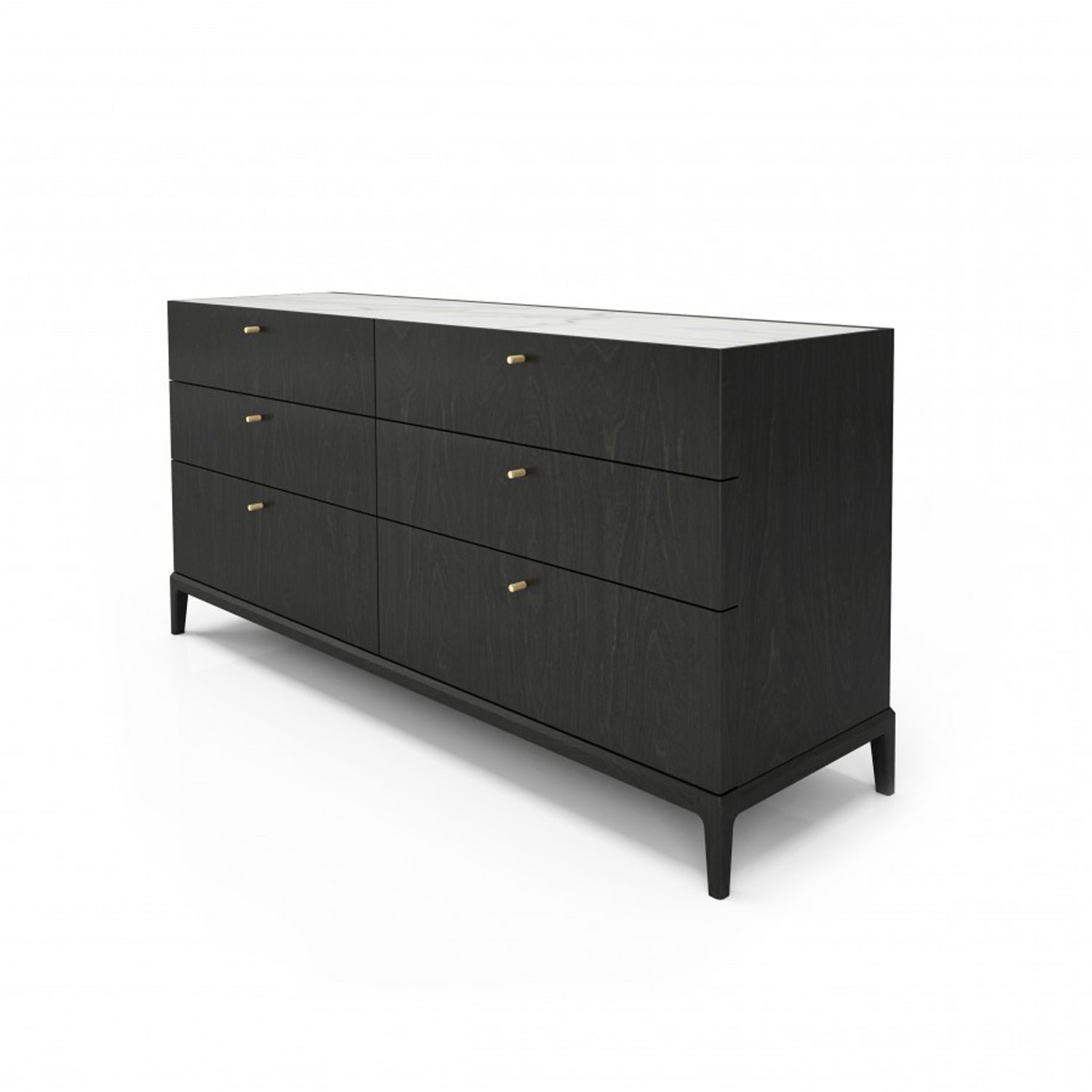 HEMRIK 6 DRAWER DRESSER