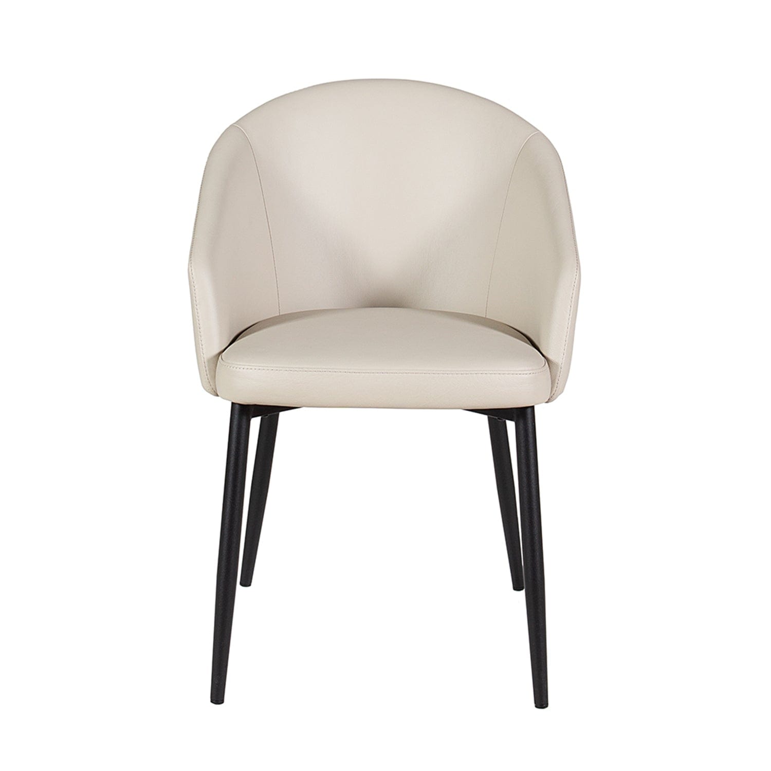 COLIBRI EMMA ARM CHAIR LIGHT GREY FRONT