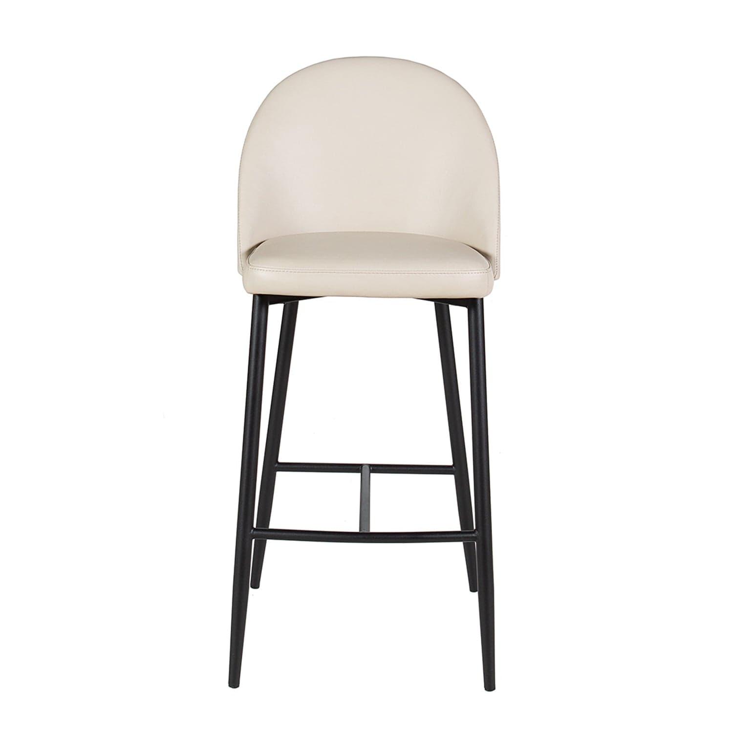 COLIBRI EMMA STOOL LIGHT GREY FRONT
