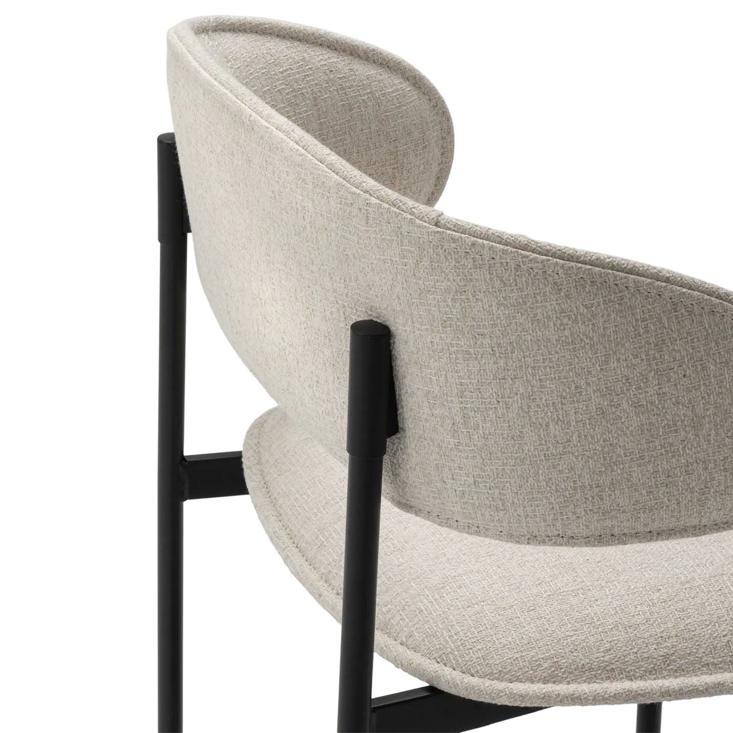 cloe dining chair back detail