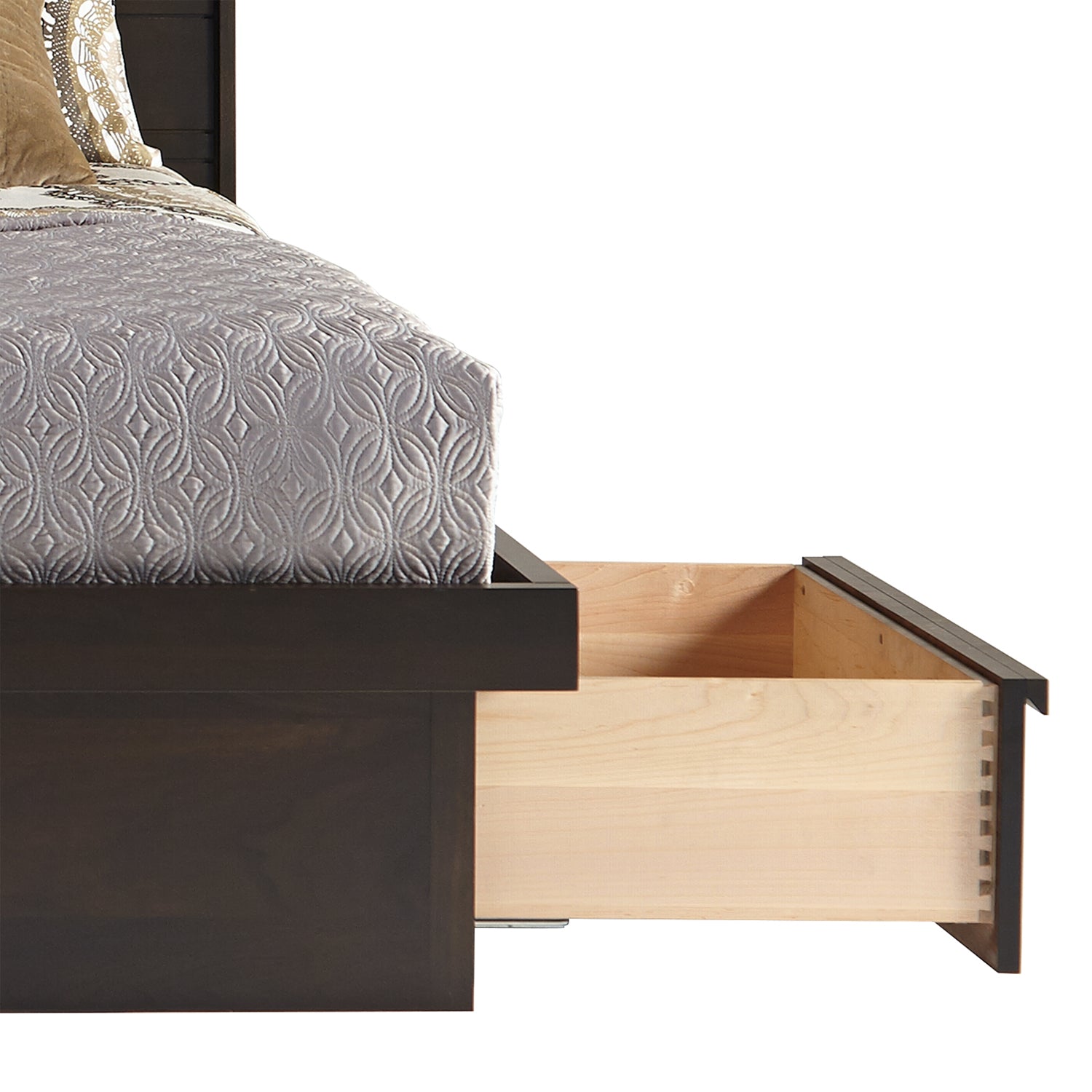 SERRA UPHOLSTERED BED WITH DRAWERS