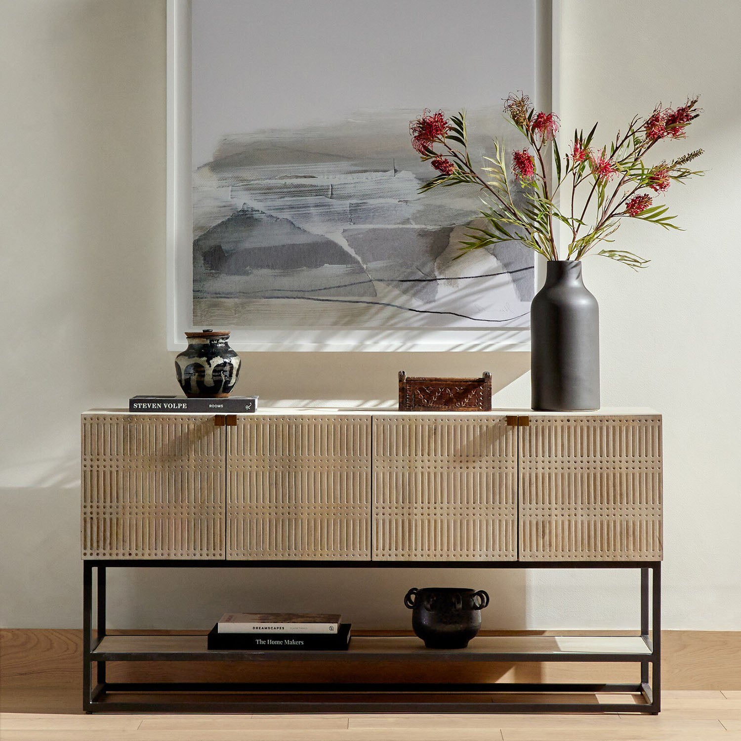 KELBY SMALL MEDIA CONSOLE