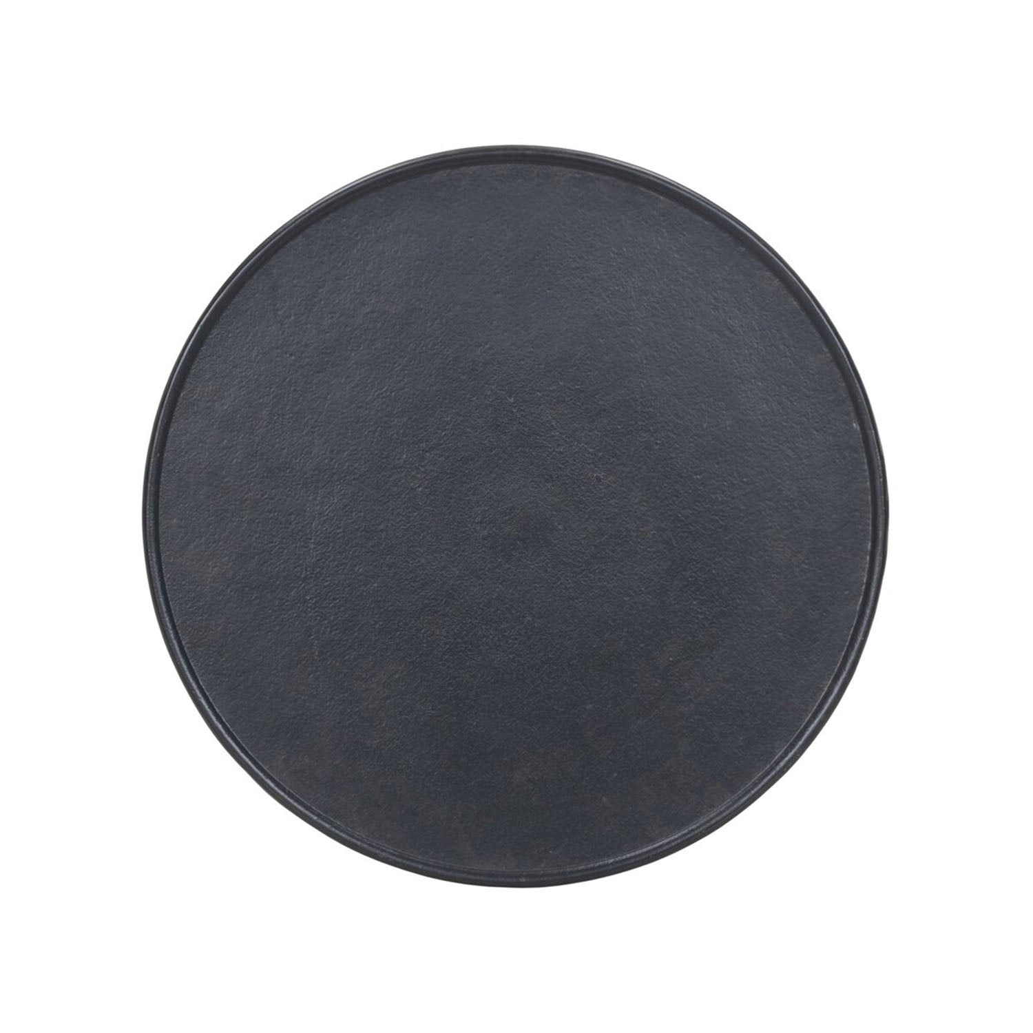 Marlow end table top view on white background

