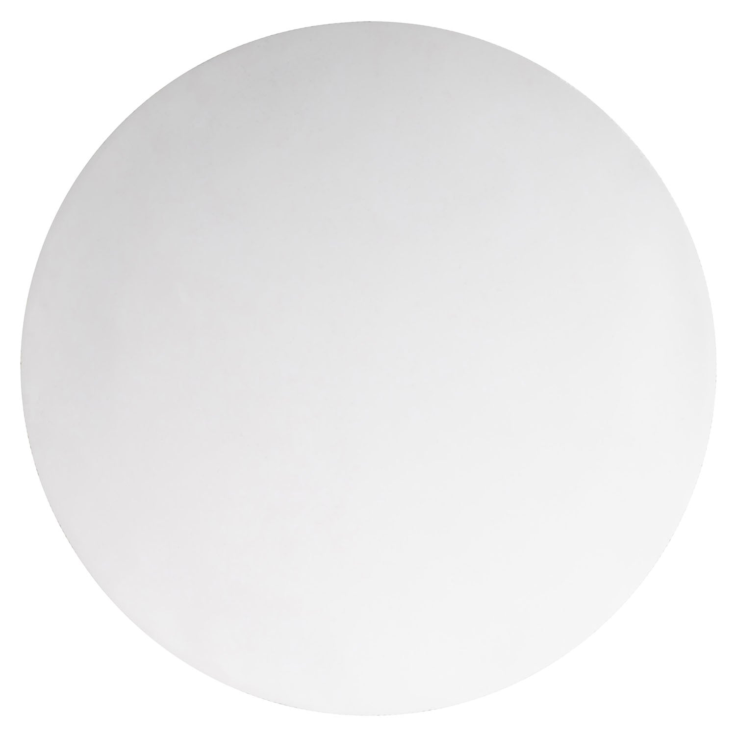 White Islamorada coffee table top view on a white background