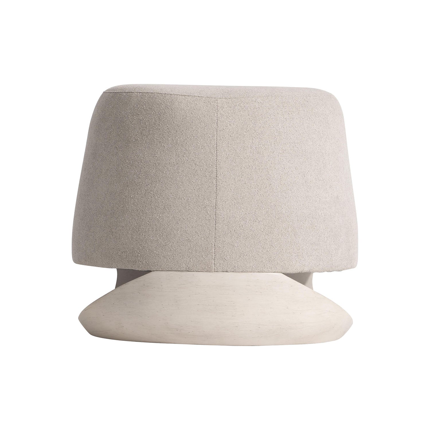 Sereno Bench on a white background-back view