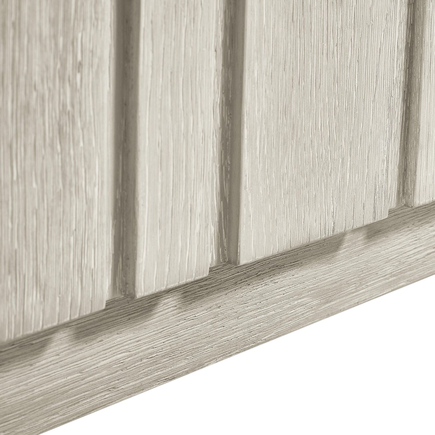 Close up View of a Tempo Credenza from Bernhardt on a white background