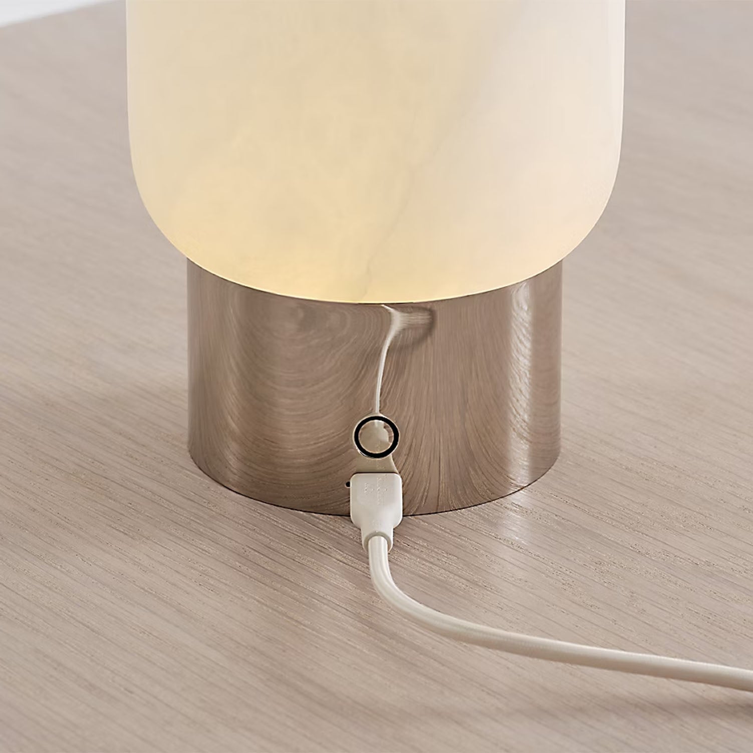 CASPE ALABASTER 7 RECHARGEABLE TABLE LAMP