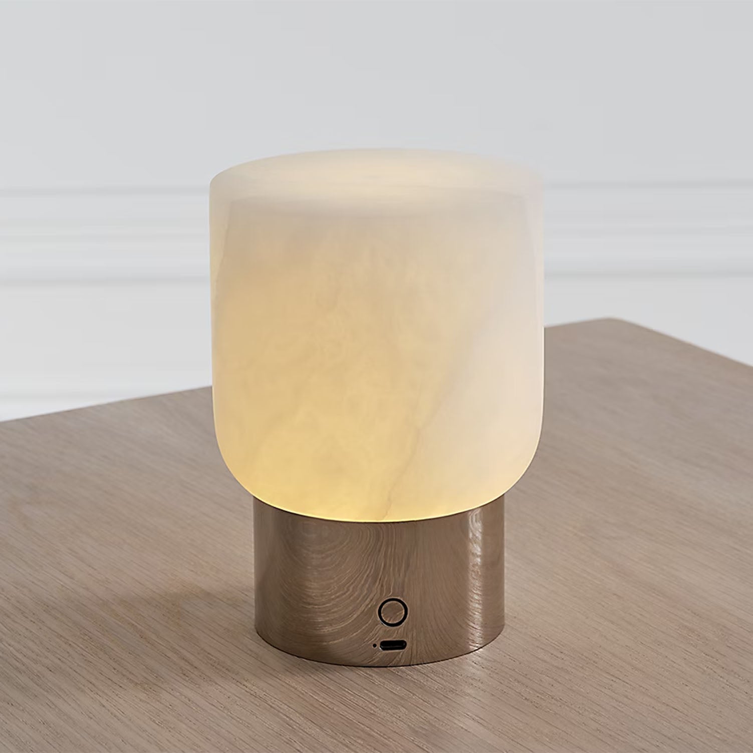 CASPE ALABASTER 7 RECHARGEABLE TABLE LAMP
