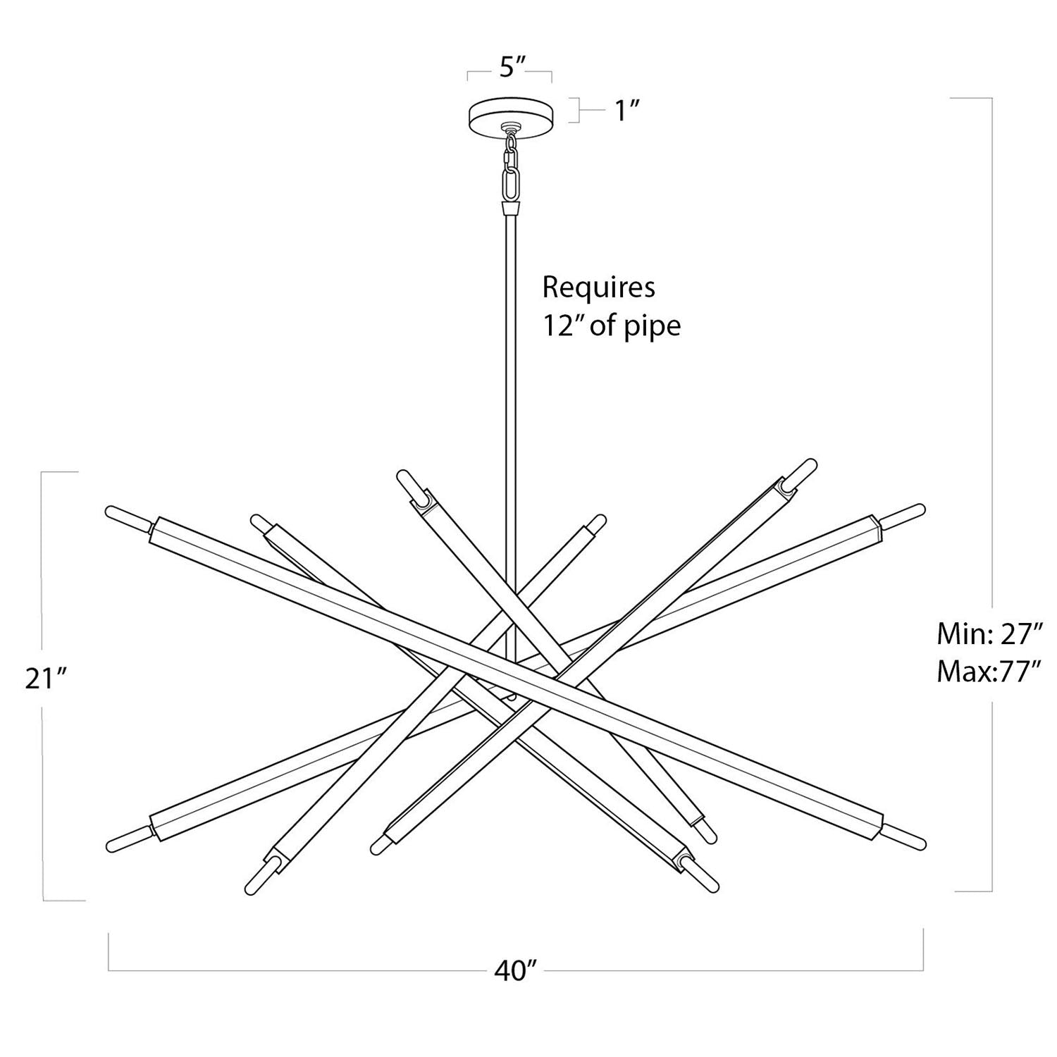 VIPER CHANDELIER (OPTIONS)