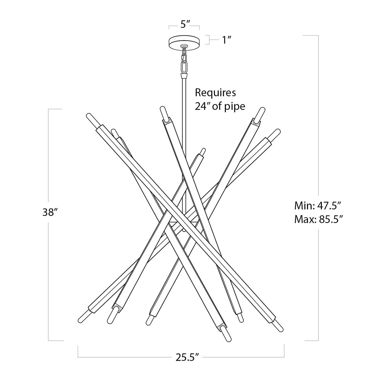 VIPER CHANDELIER (OPTIONS)