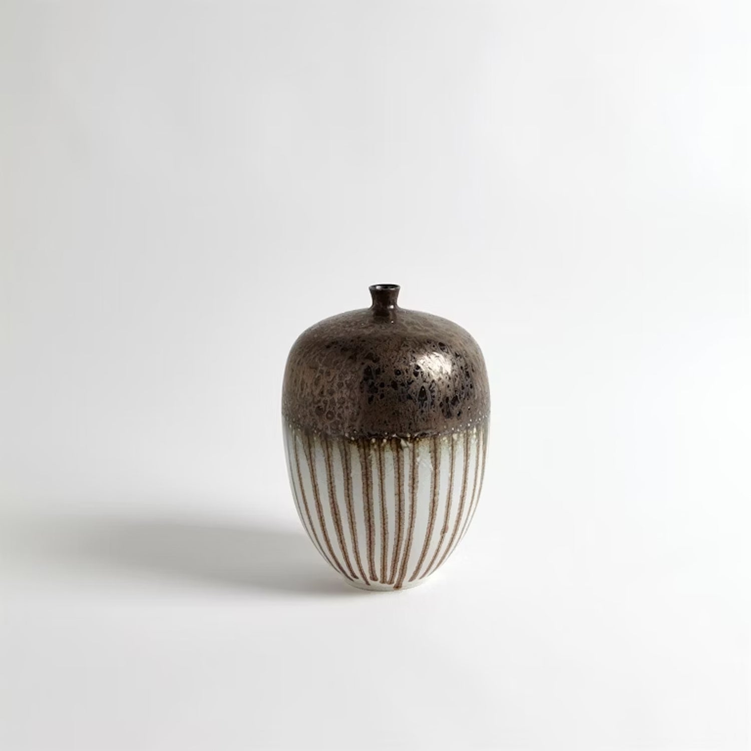 REACTIVE BRONZE STRIPE VESSELS