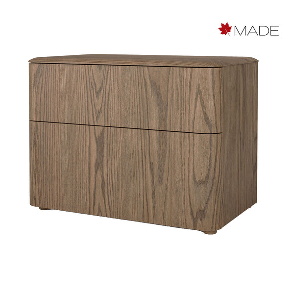 SIMONE XL 2 DRAWER NIGHTSTAND