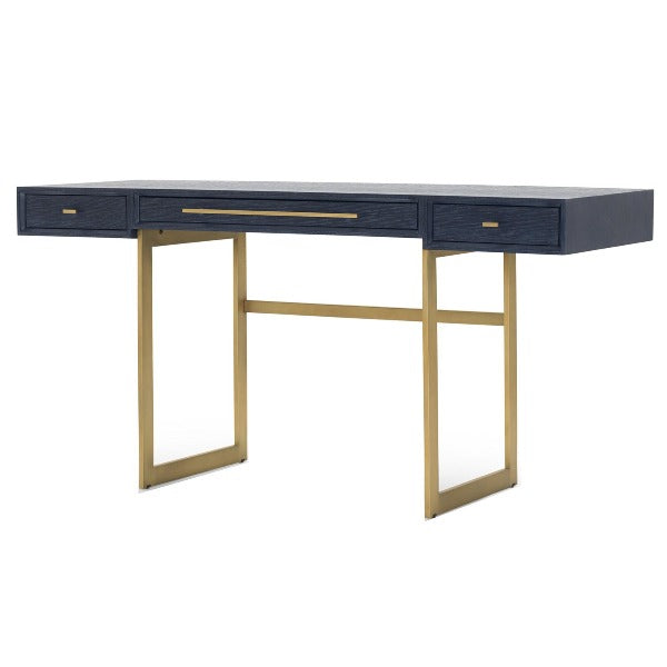 Allure Desk in Indigo finish