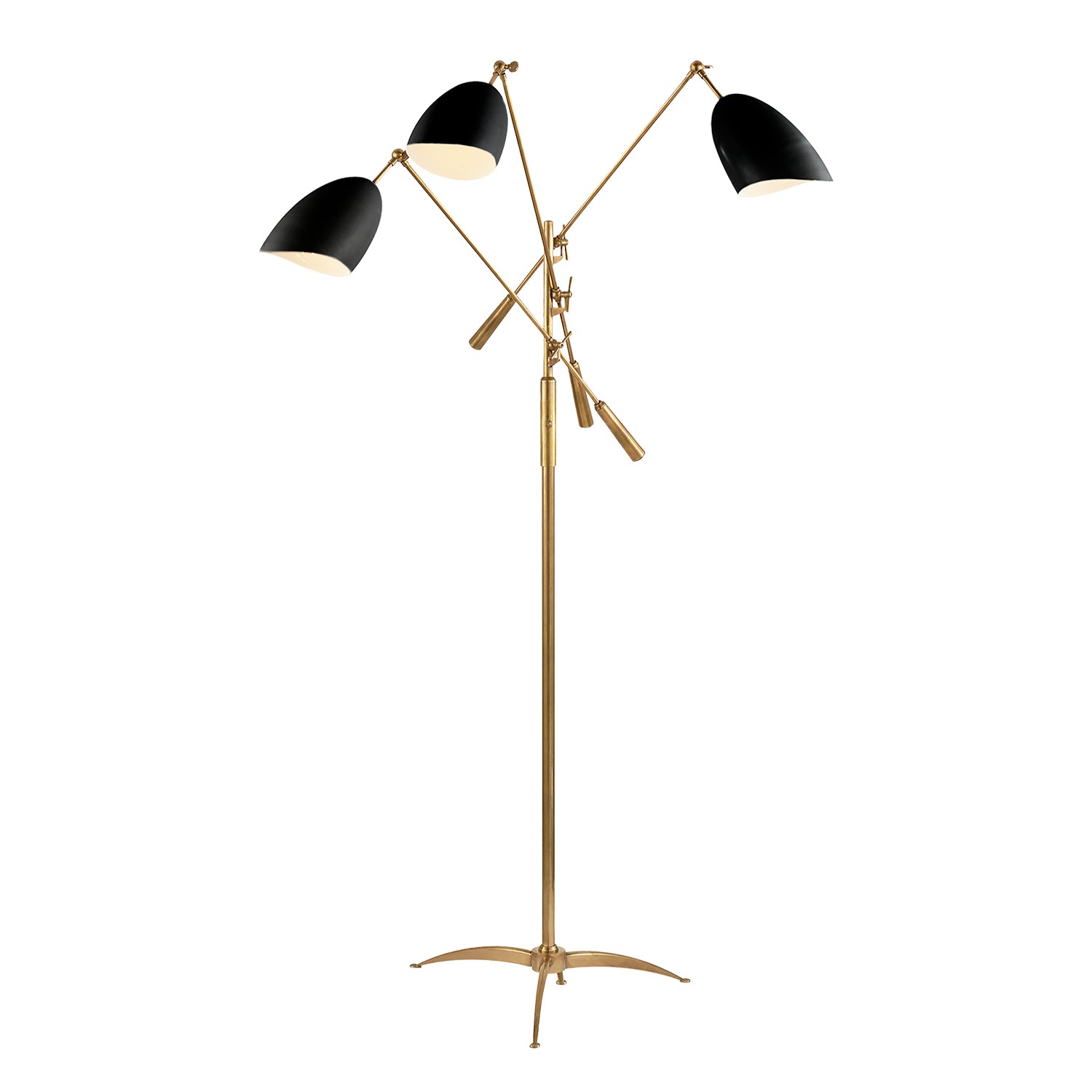 SOMMERARD TRIPLE ARM FLOOR LAMP