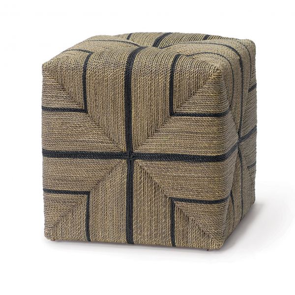 FRITZ ROPE SQUARE OTTOMAN