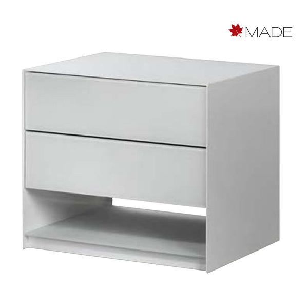 ABSOLUTE 2 DRAWER NIGHTSTAND